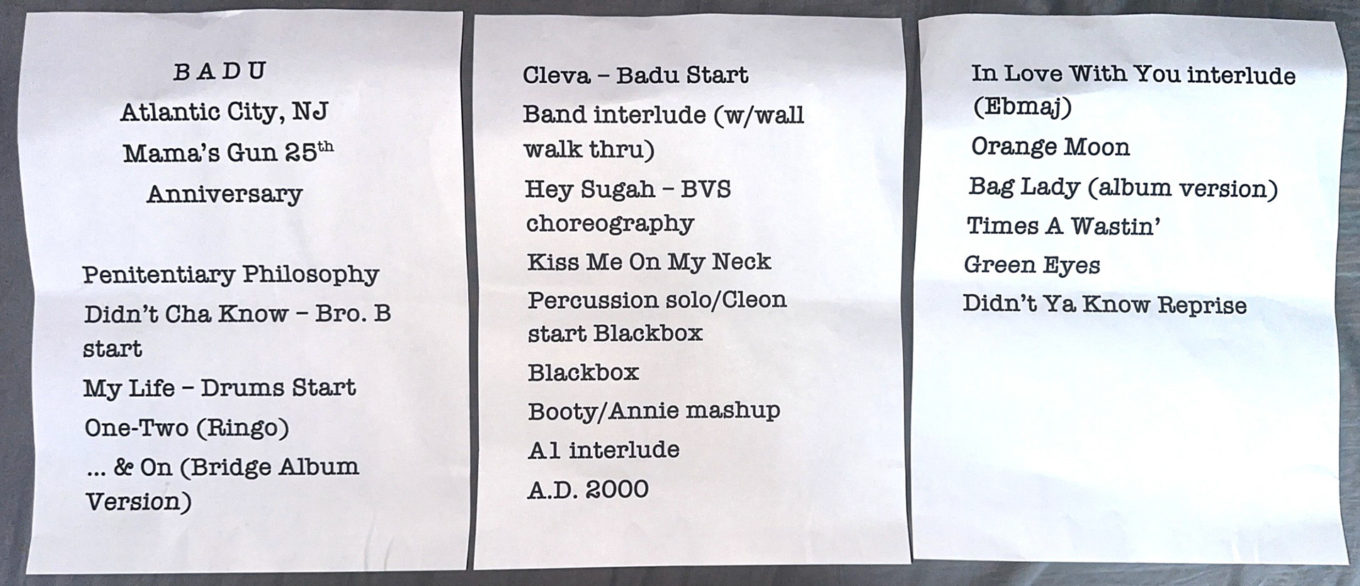 Erykah Badu @ Hard Rock AC 11/16/25