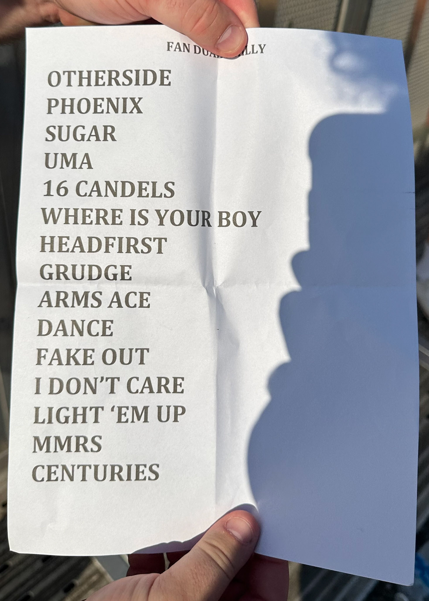 Fall Out Boy @ Xfinity Live 8/26/23