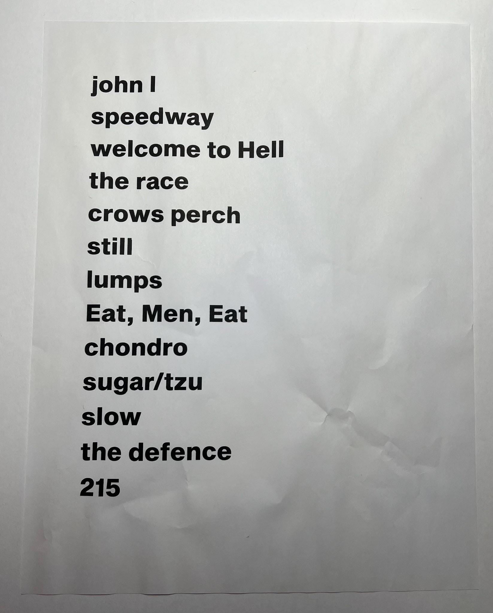 Black Midi @ Union Transfer 4/3/22