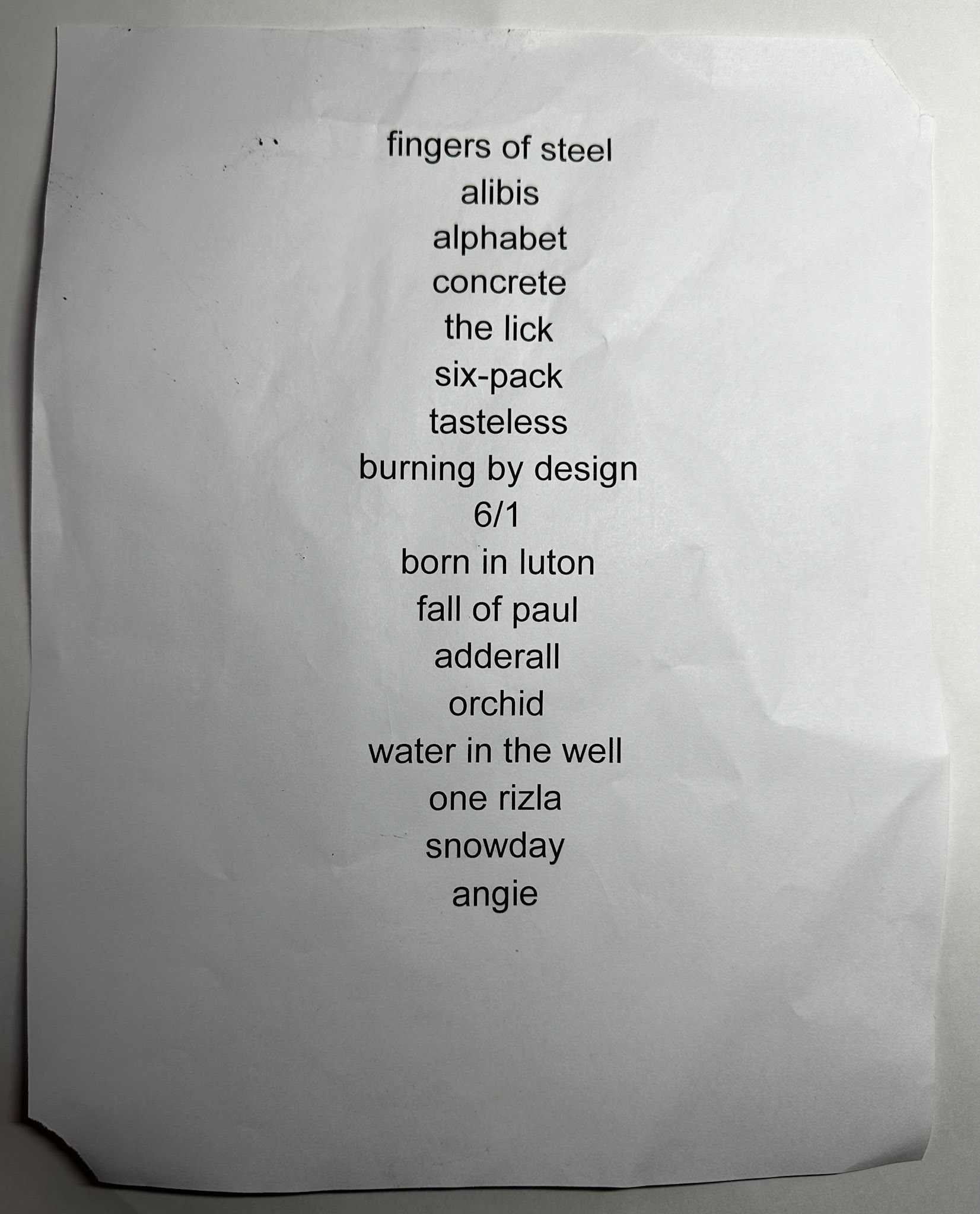 Shame @ Union Transfer 5/13/23