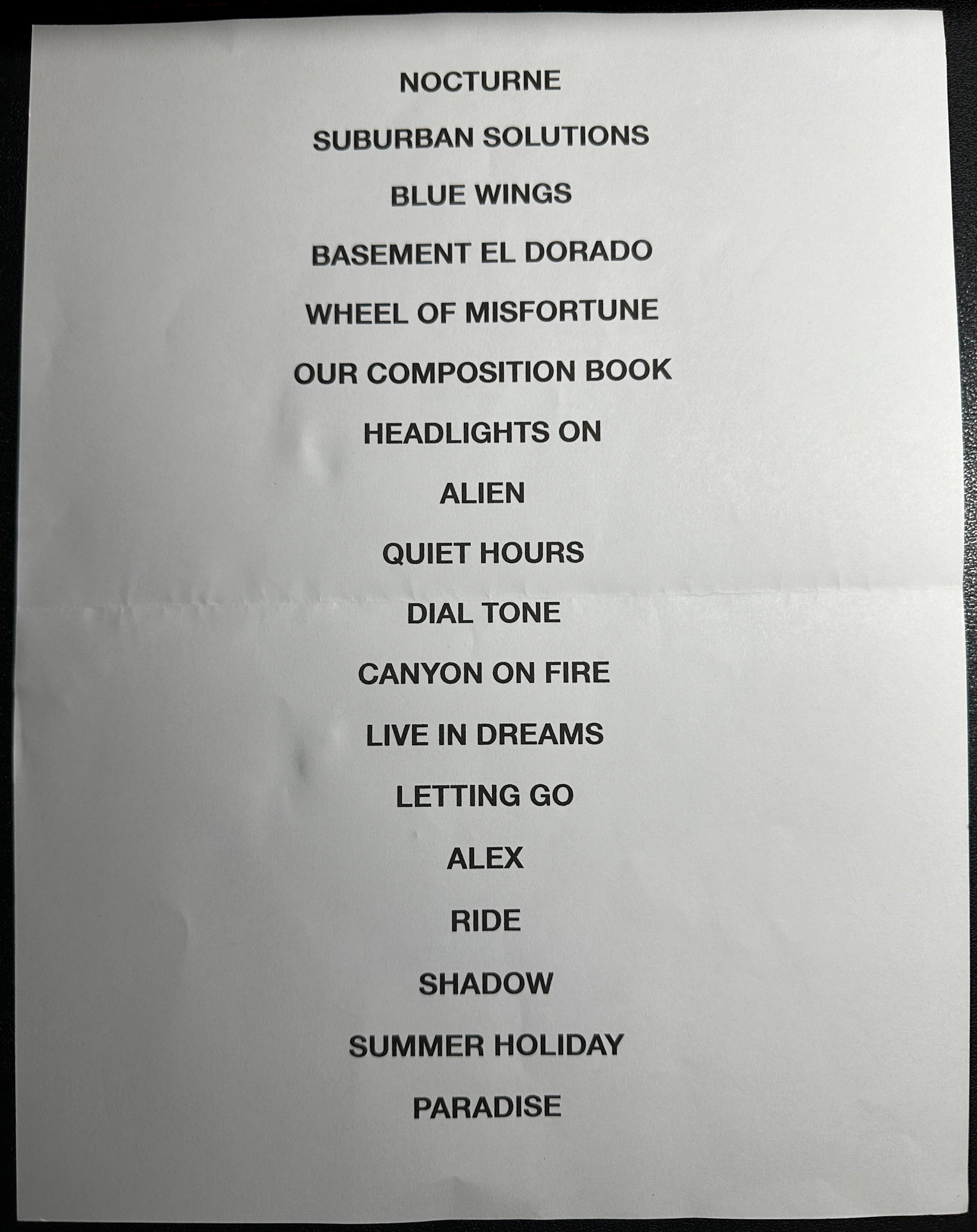 Wild Nothing @ Underground Arts 8/13/24