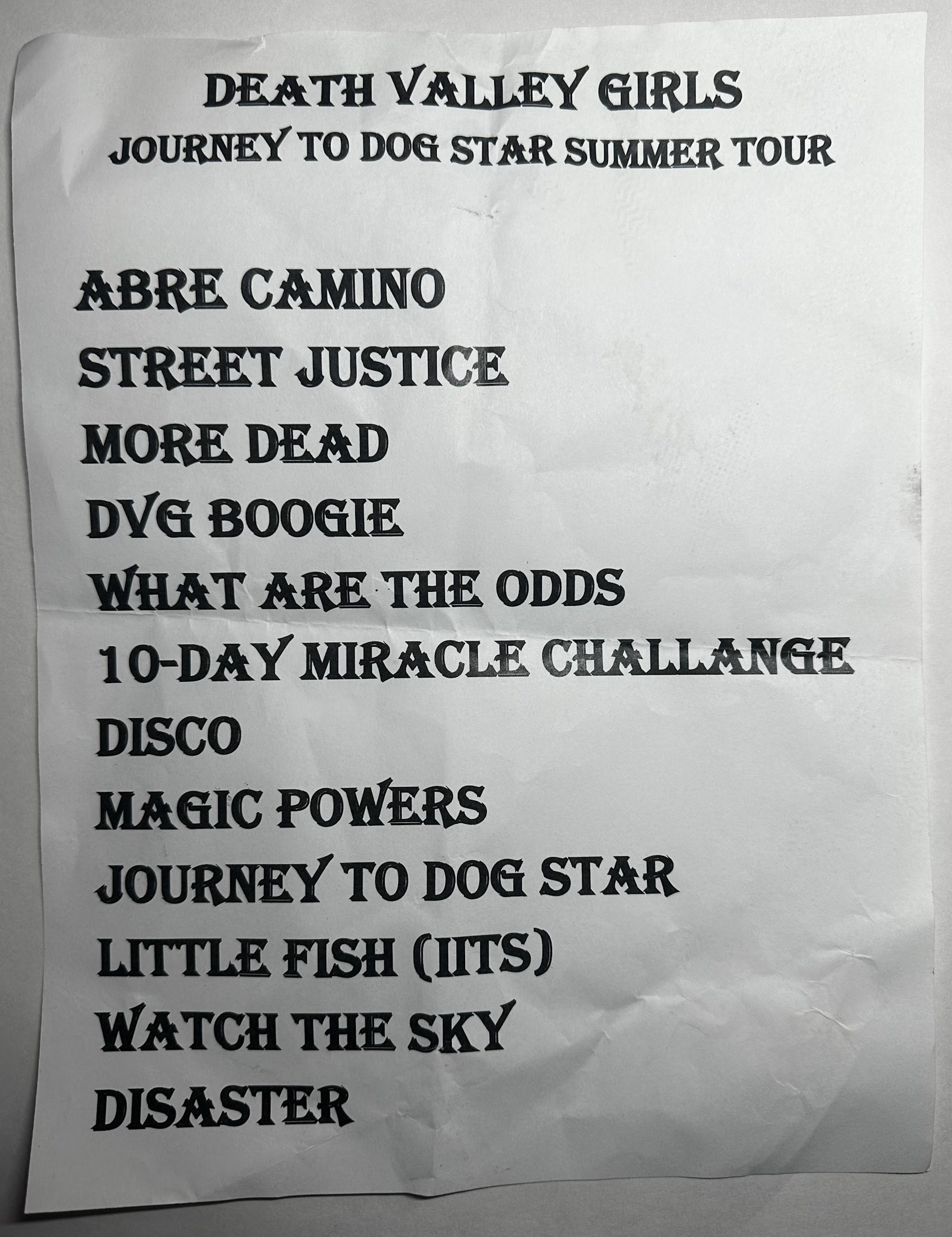 Death Valley Girls @ Ardmore Music Hall 6/11/23