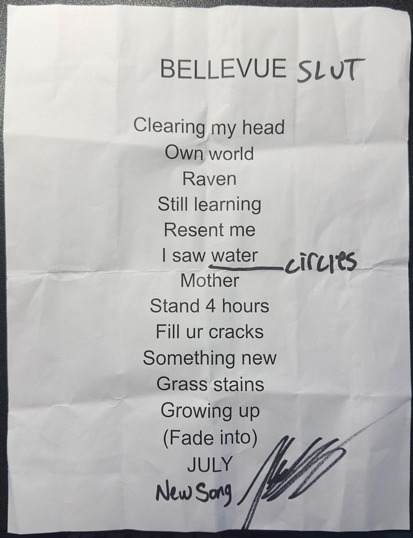 Bellevue @ Sweeney's 10/3/24