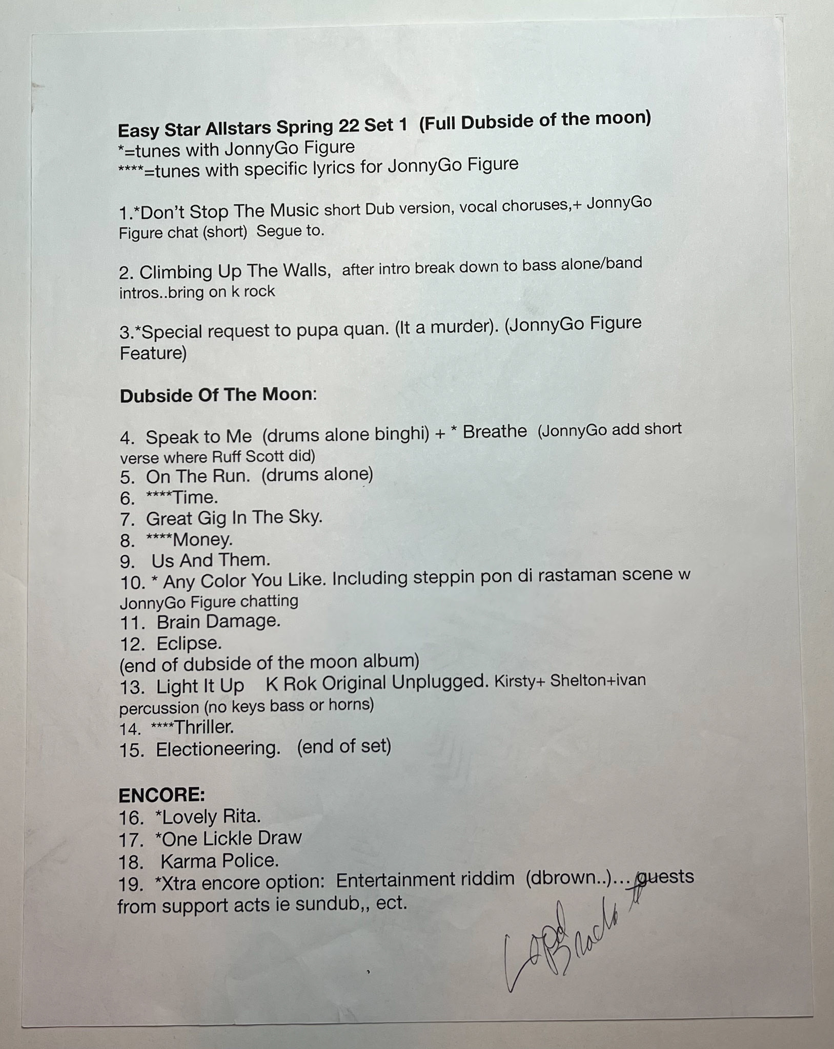 Easy Star All Stars @ Brooklyn Bowl Philly 4/21/22