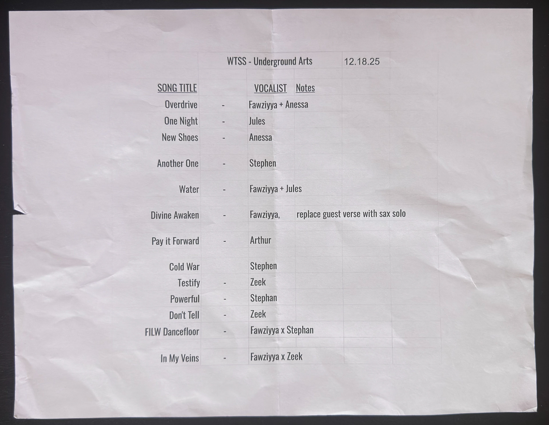 Worldtown Soundsystem @ Underground Arts 12/18/25