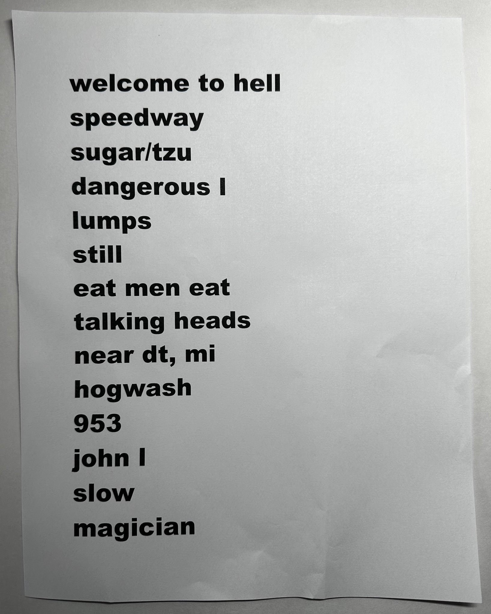 Black Midi @ Union Transfer 6/8/23