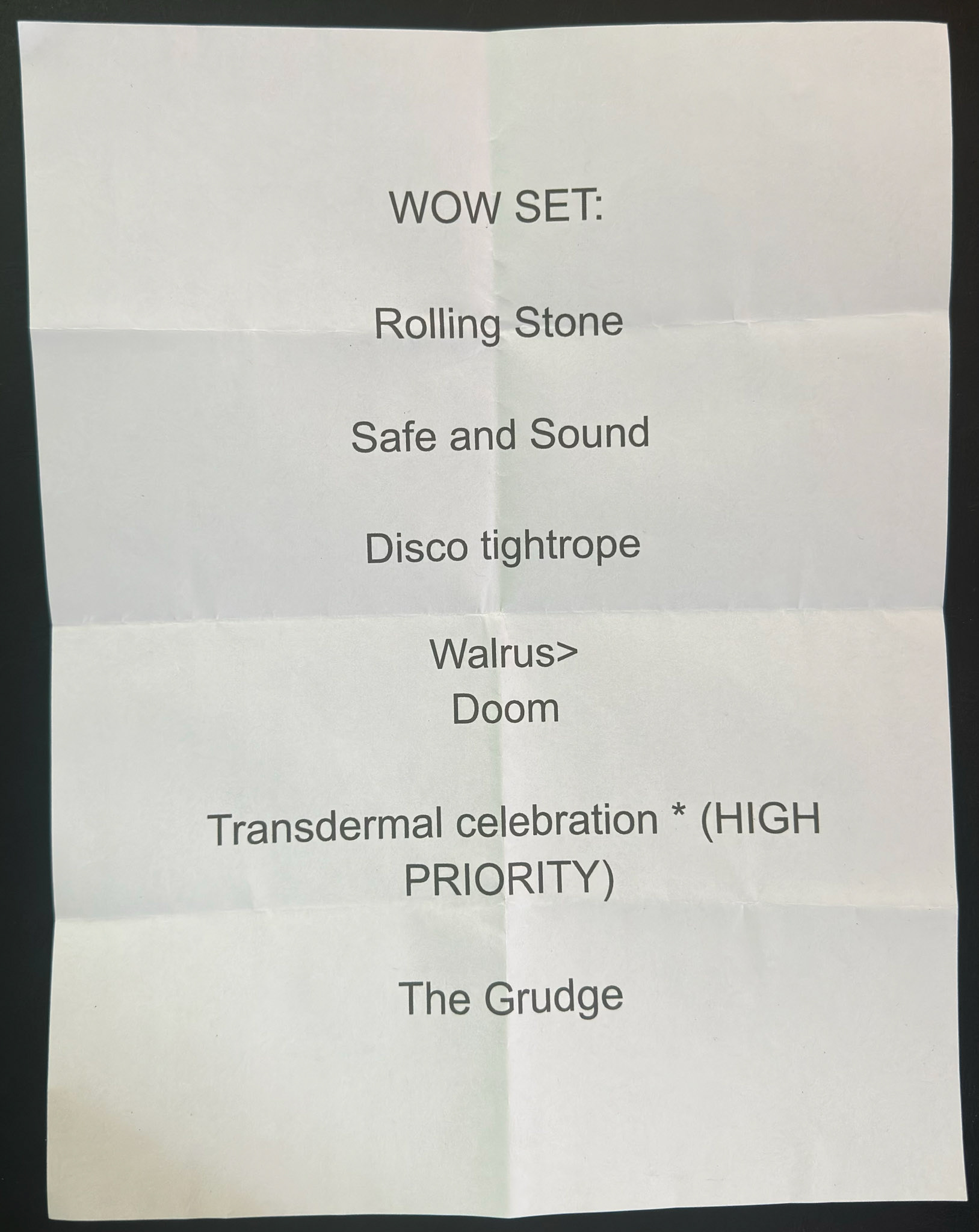 The Reality Check Experiment @ Warehouse on Watts 11/22/25