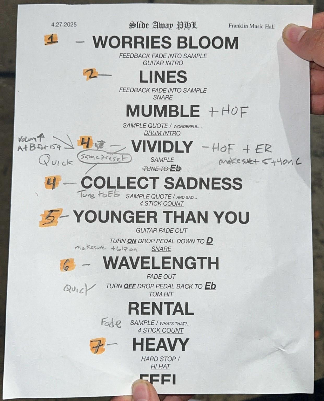 Whirr @ Franklin Music Hall 4/27/25