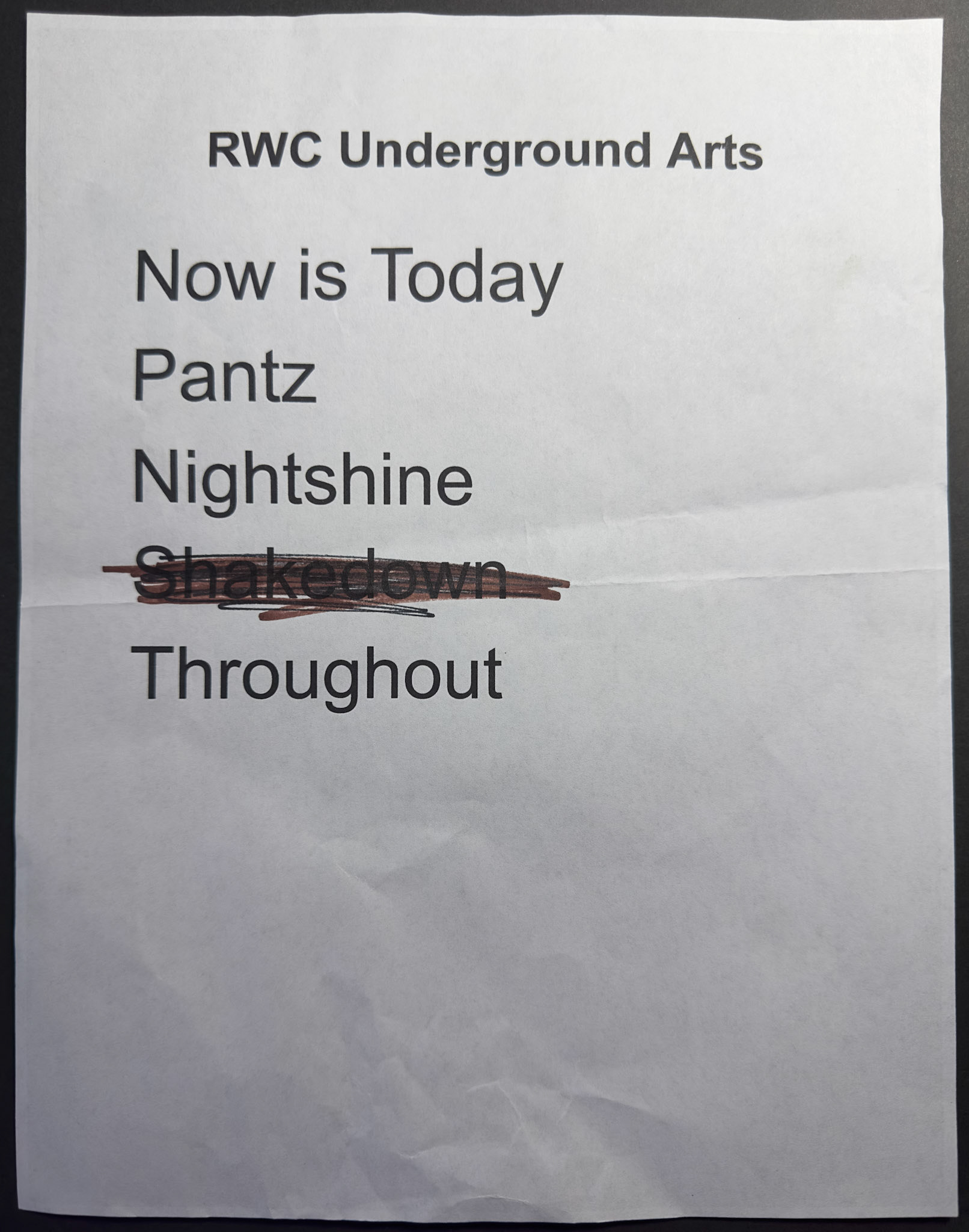 the Riko and Whaler Collective @ Underground Arts 6/1/24