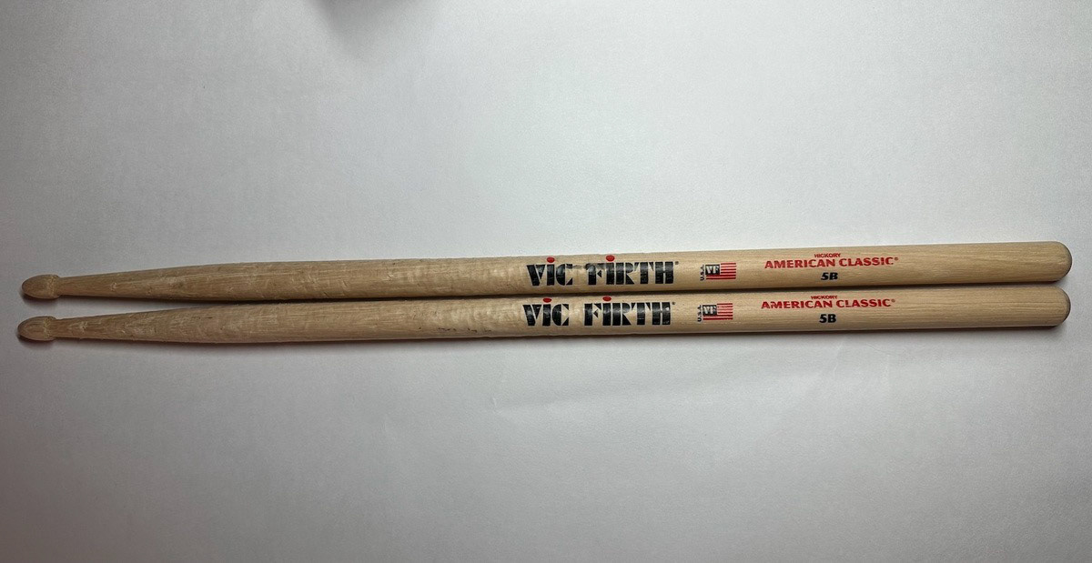 Jon's sticks (The Shins, 8/27/22)