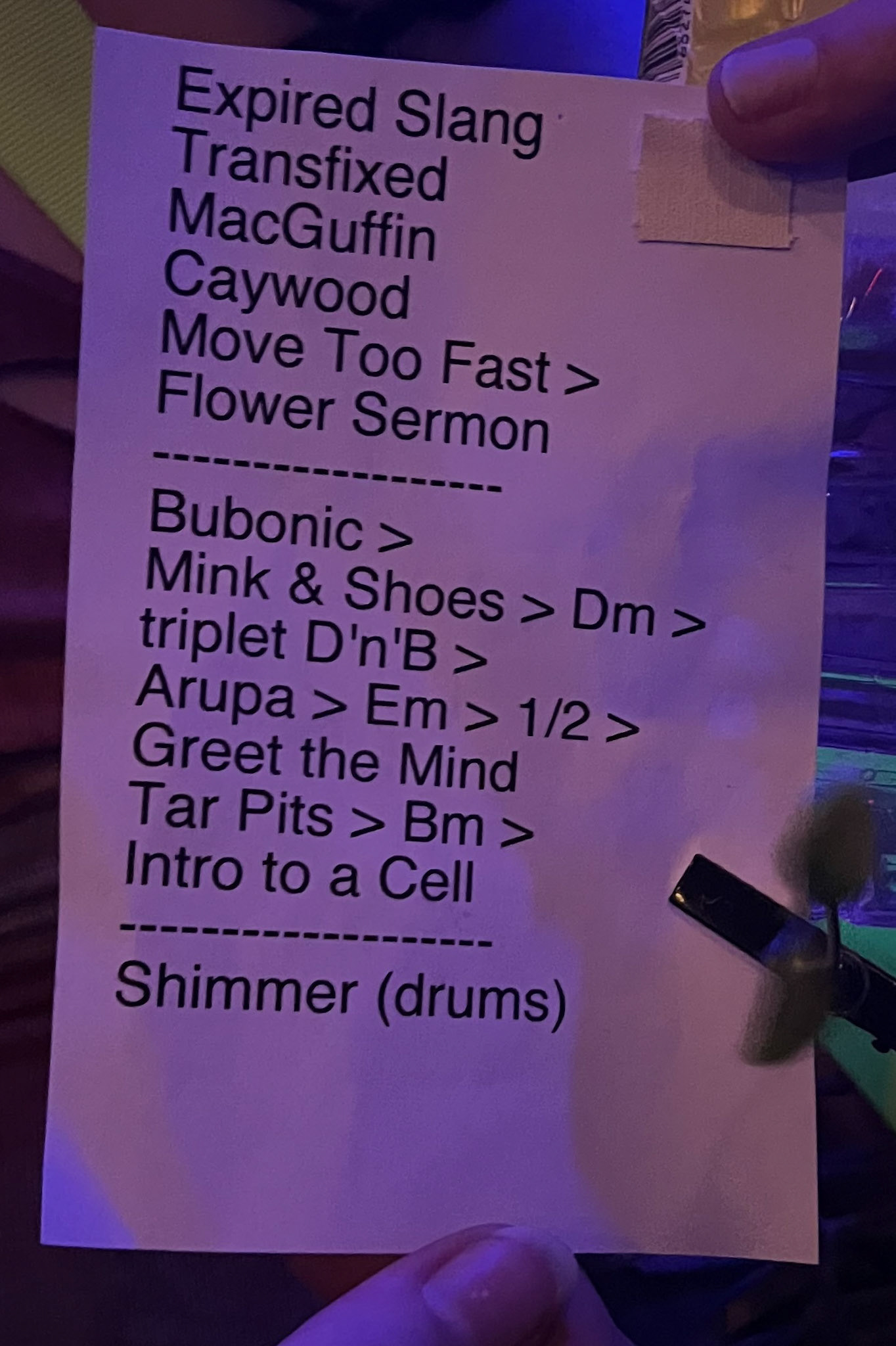 Lotus @ Union Transfer 1/21/23