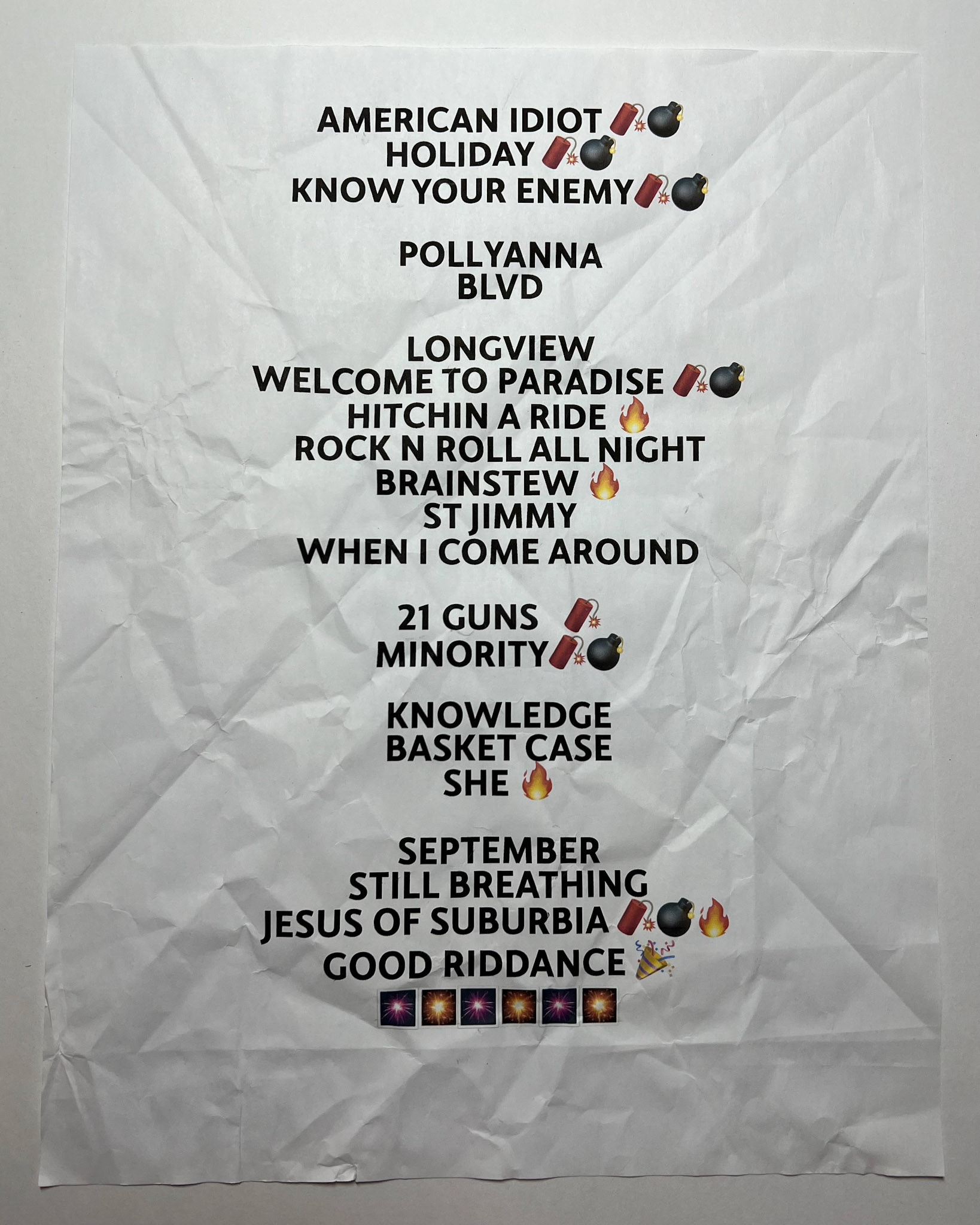 Green Day @ Citizens Bank Park 8/20/21