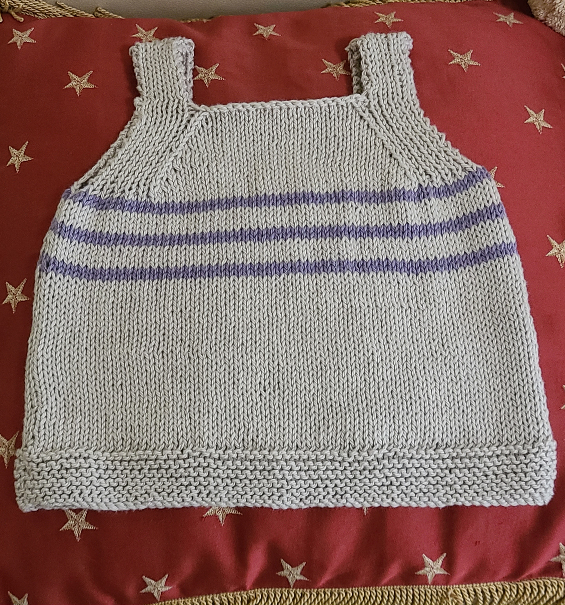 8ply BWM Cotton vest