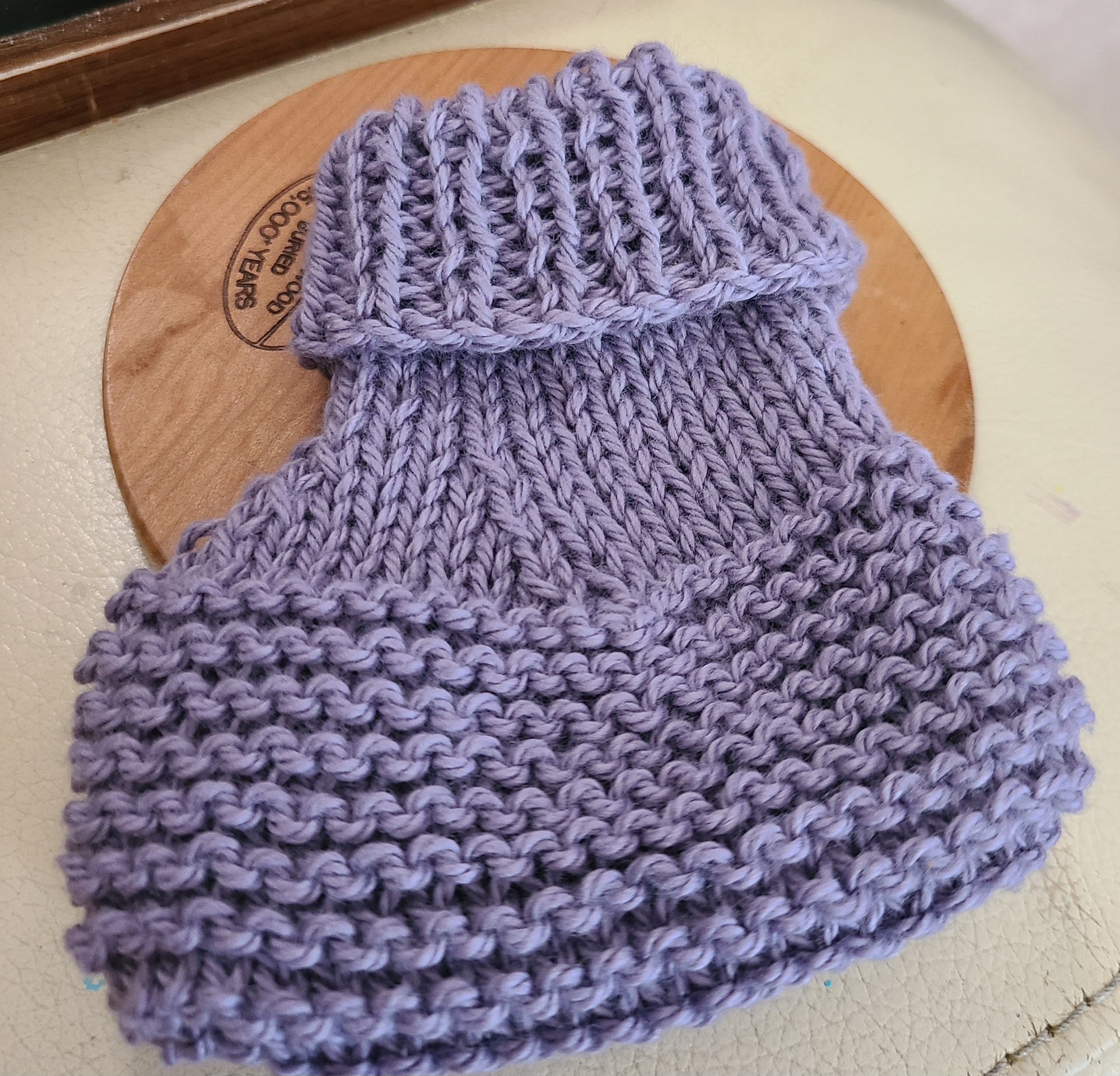 8ply BWM Cotton Bootees