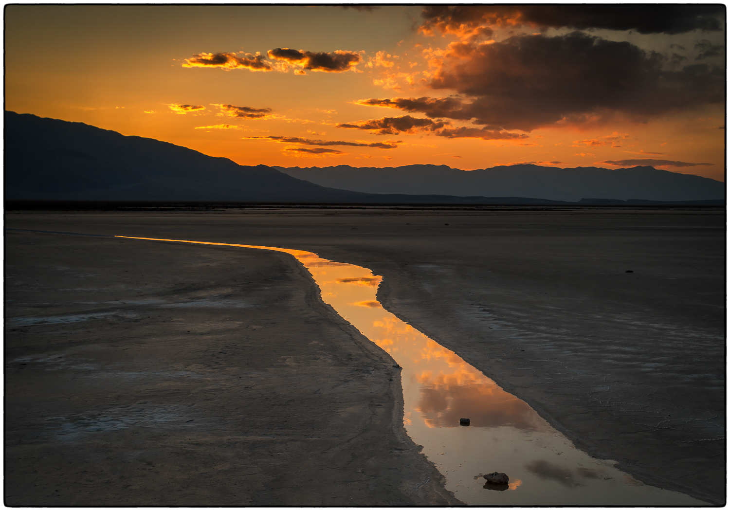 Liquid Gold at Sunset