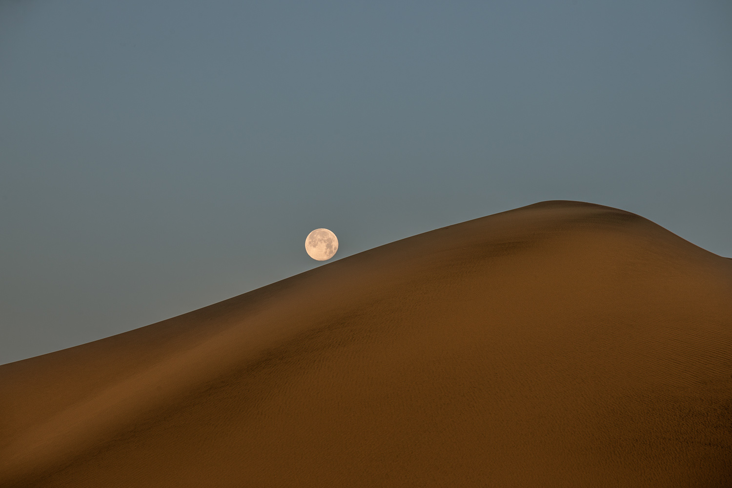 Moonrise over Mesquite