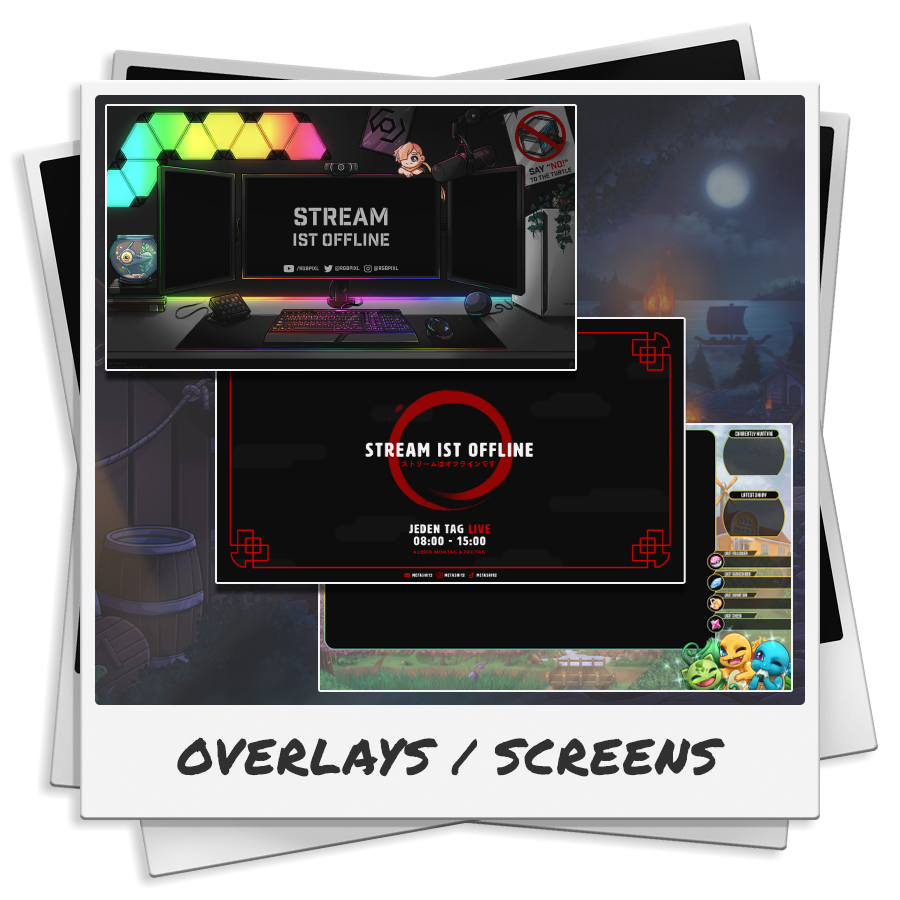 Vorschau: Overlays & Screens