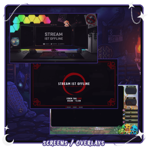 Beispiel: Screens und Overlays