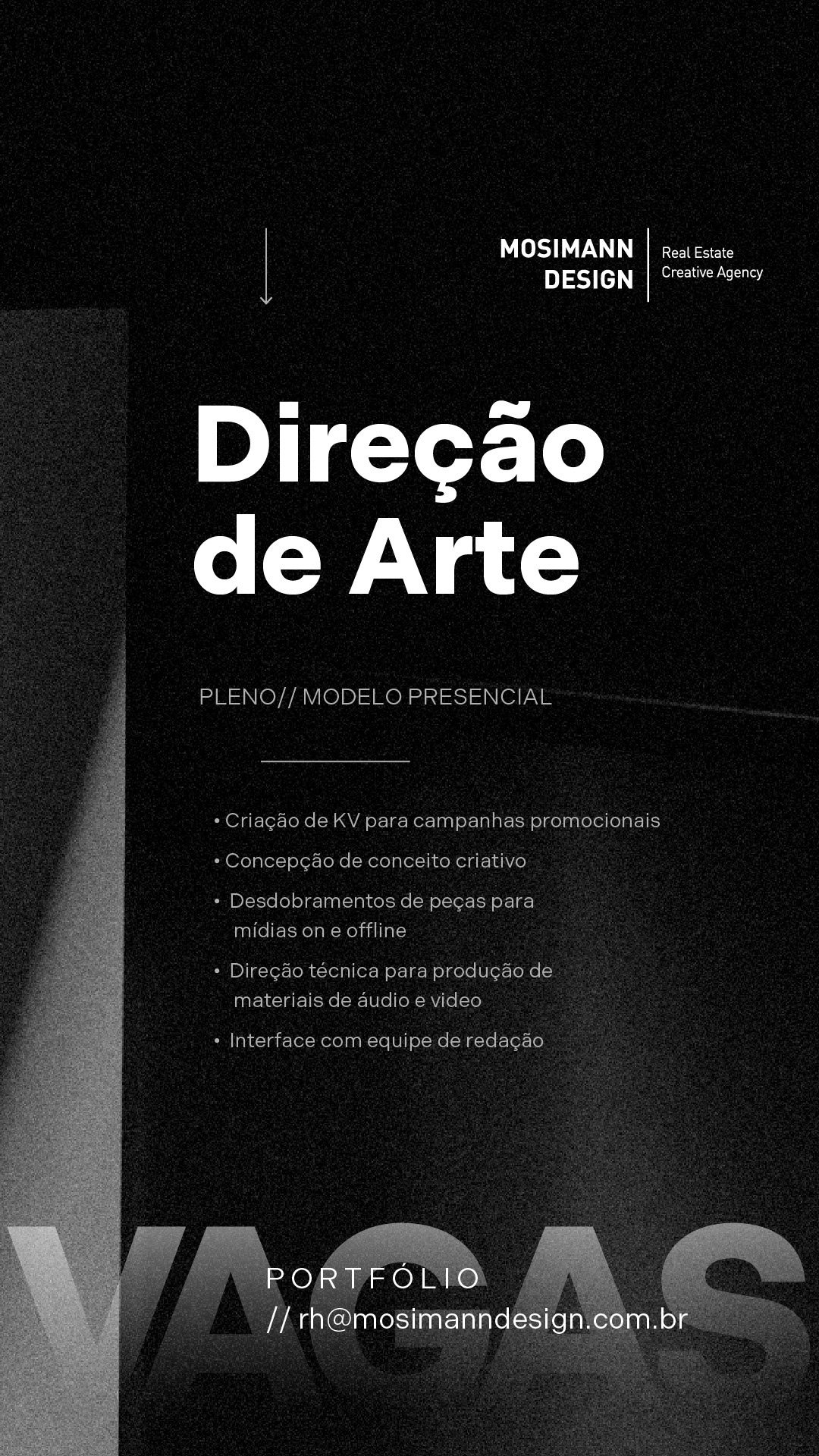 Vaga Direção de Arte