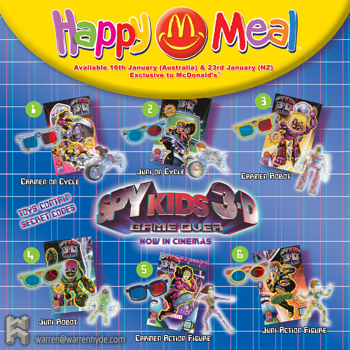 McDonald's HappyMeal Insert