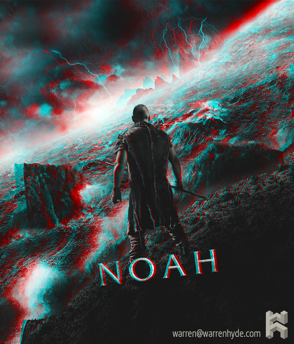 Noah Anaglyph Image