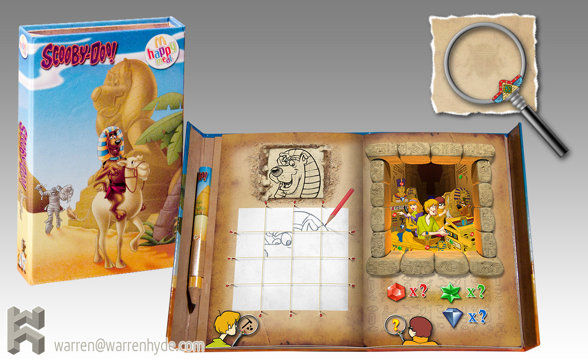 Scooby Doo Egypt Puzzle Book HappyMeal
