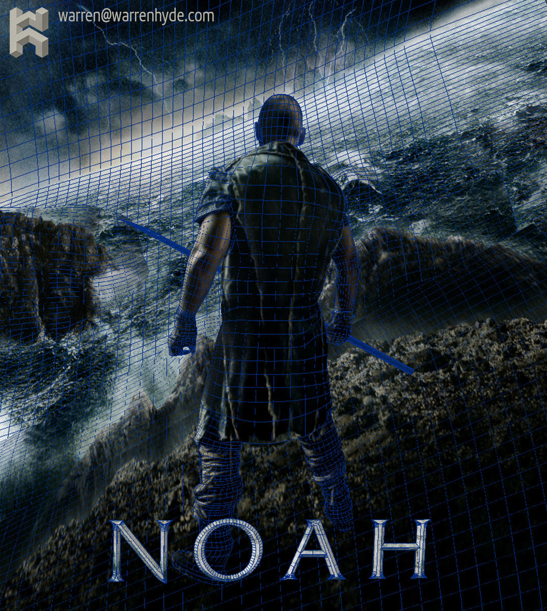 3D Scene Wireframe Render