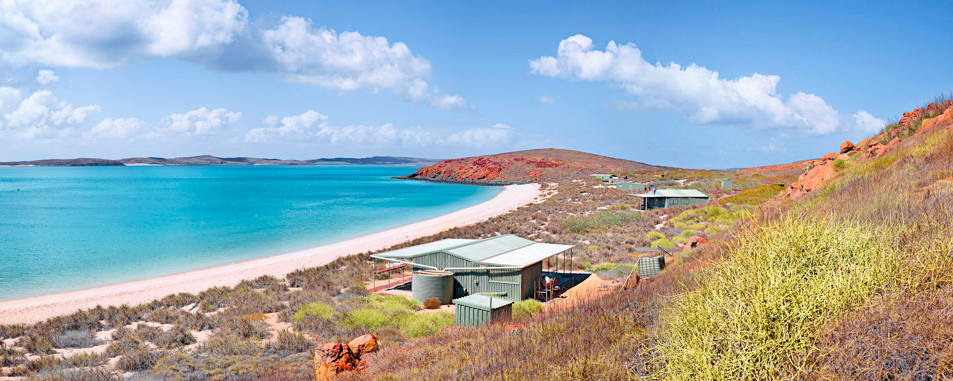 Shacks on Whalers bay, Malus Island - Order Code Pilb019