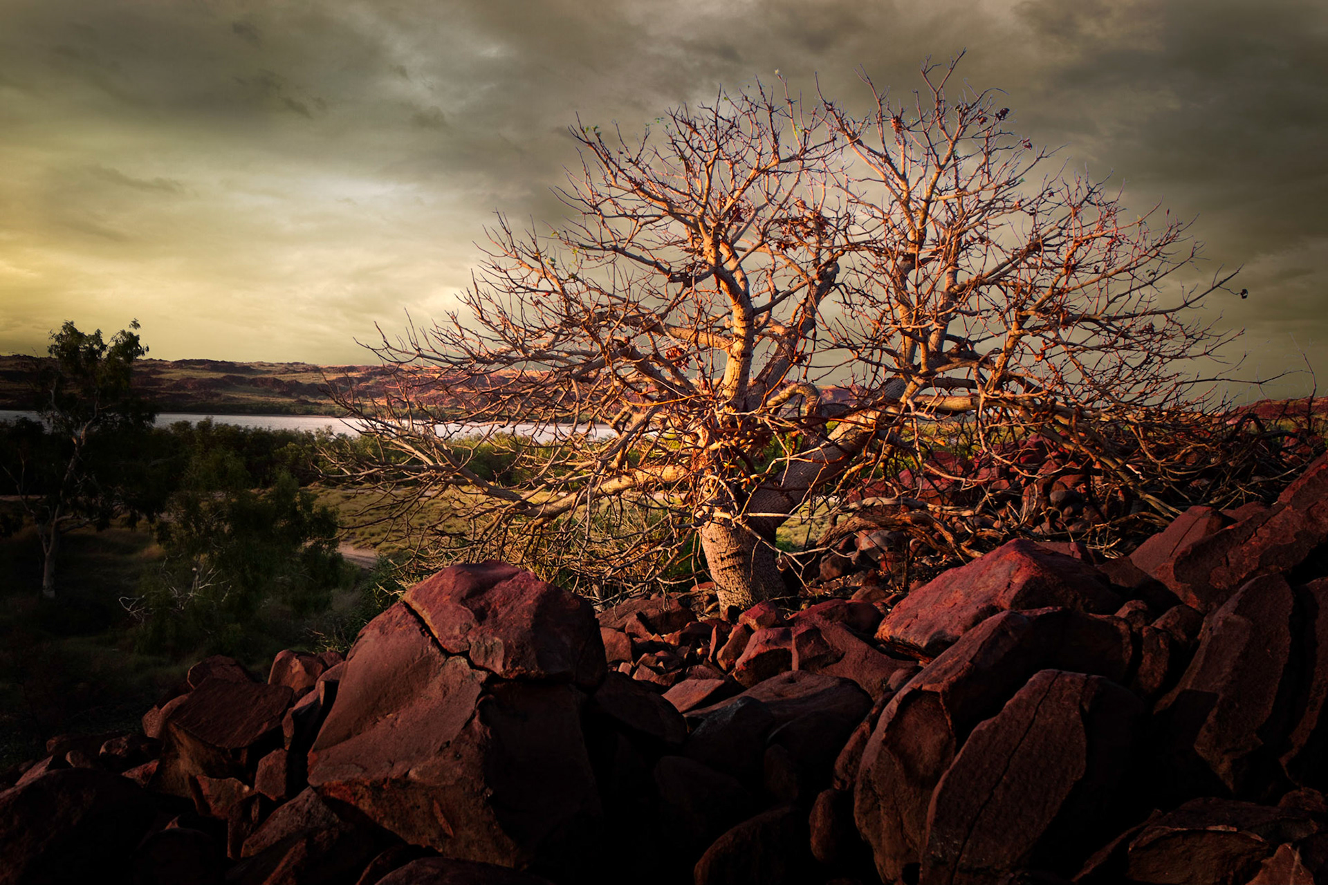 Burrup Scene - Order Code Pilb007