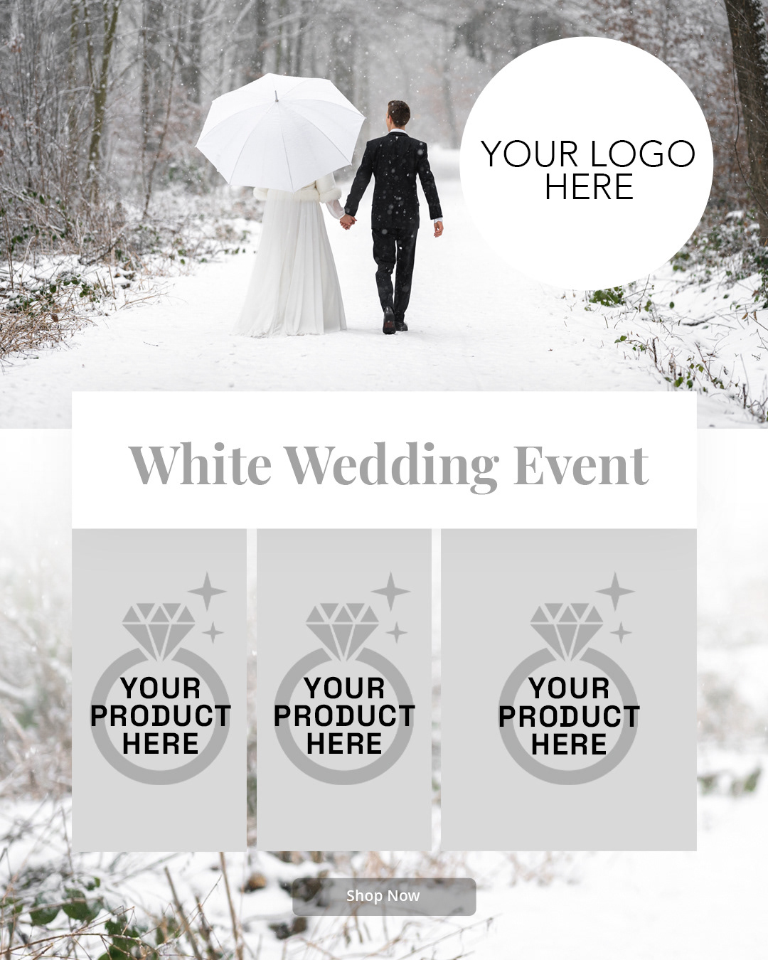 PACKAGE INCLUDES EBLAST,  WEB BANNER & SOCIAL POST (FB OR IG) - Add your choice of product and text. Custom Artwork Also Available.