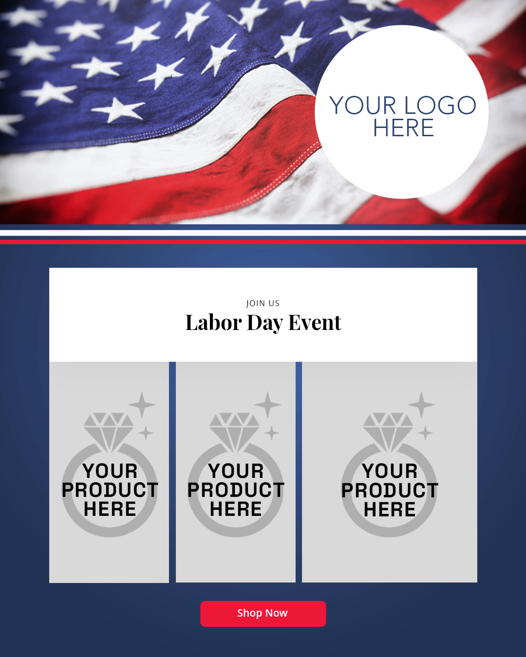 PACKAGE INCLUDES EBLAST,  WEB BANNER & SOCIAL POST (FB OR IG) - Add your choice of product and text. Custom Artwork Also Available.