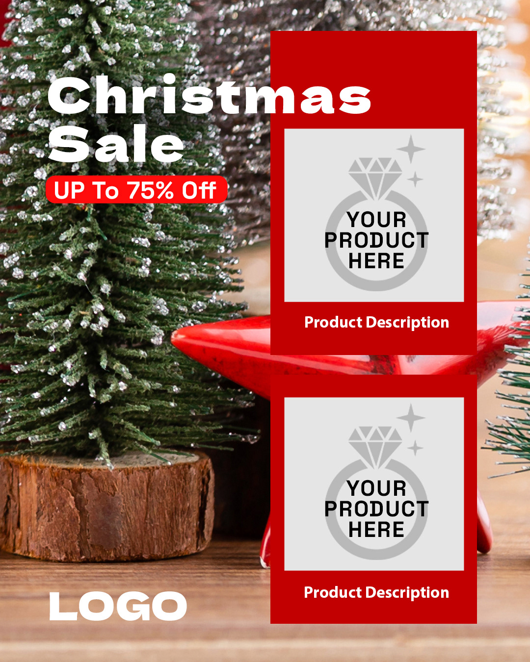 PACKAGE INCLUDES EBLAST,  WEB BANNER & SOCIAL POST (FB OR IG) - Add your choice of product and text. Custom Artwork Also Available.