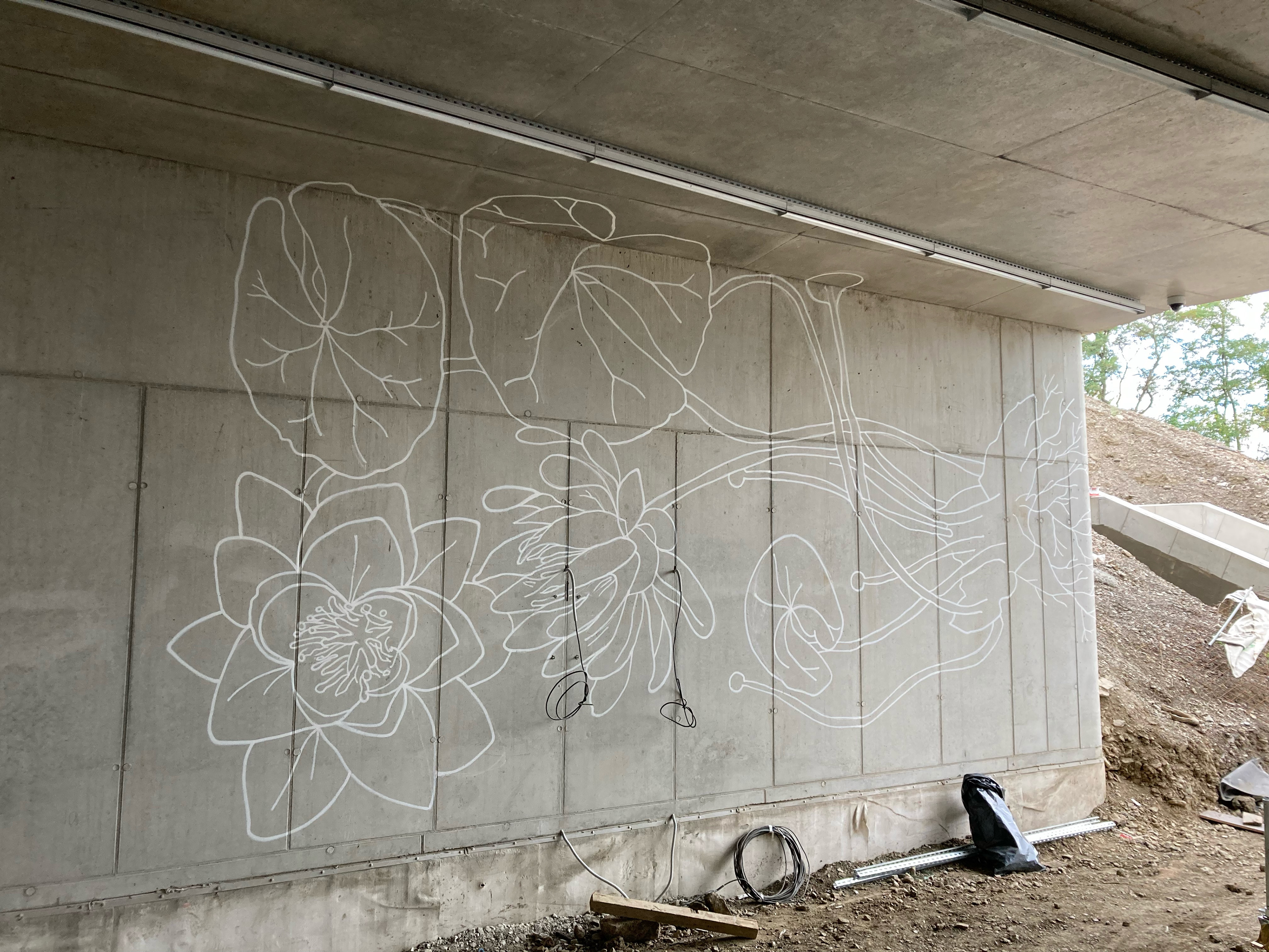 Výmalba podchodu Zahradního Města