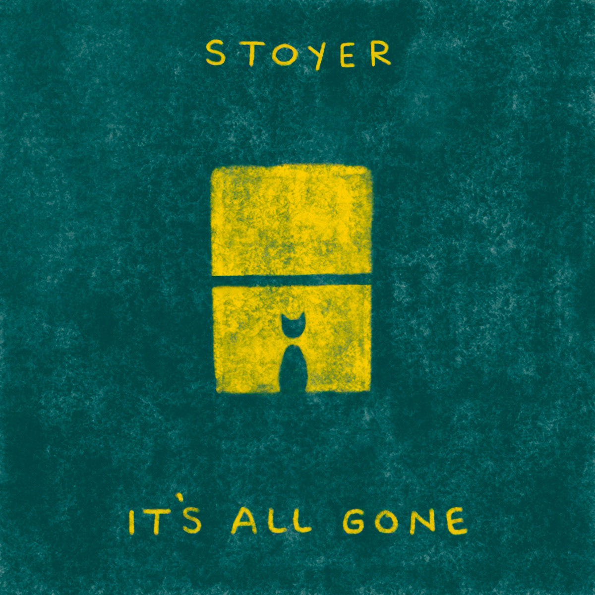 One of a series of 3 album covers for artist, Stoyer. May 2021.