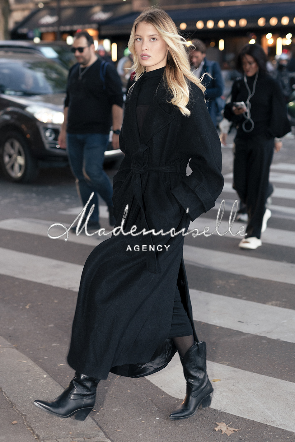 Test modèle pour l'agence Mademoiselle à Paris