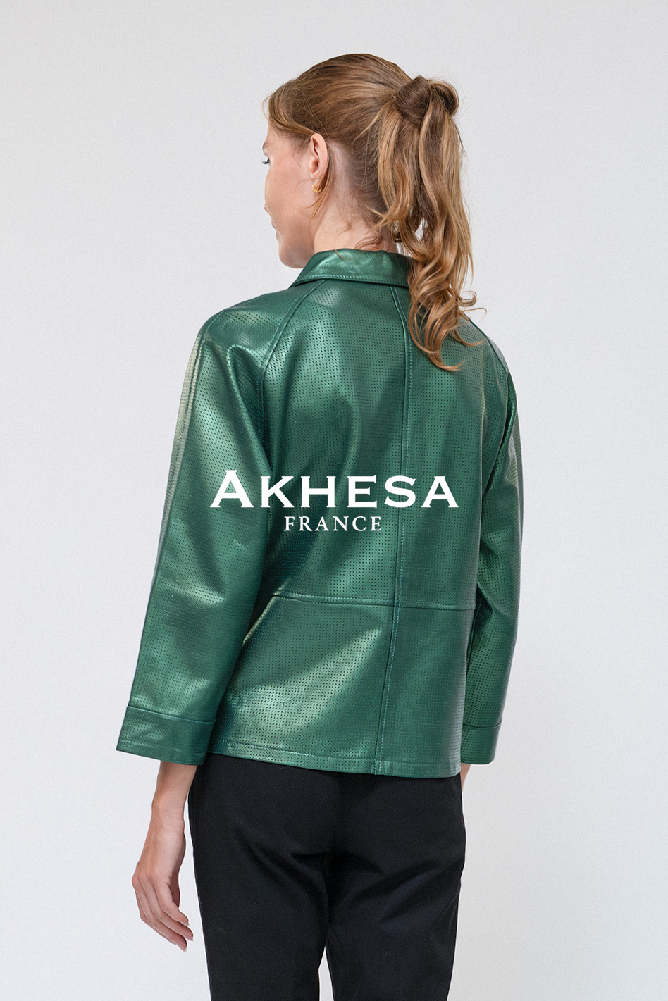Lookbook shooting in studio for Akhesa in Nice, France