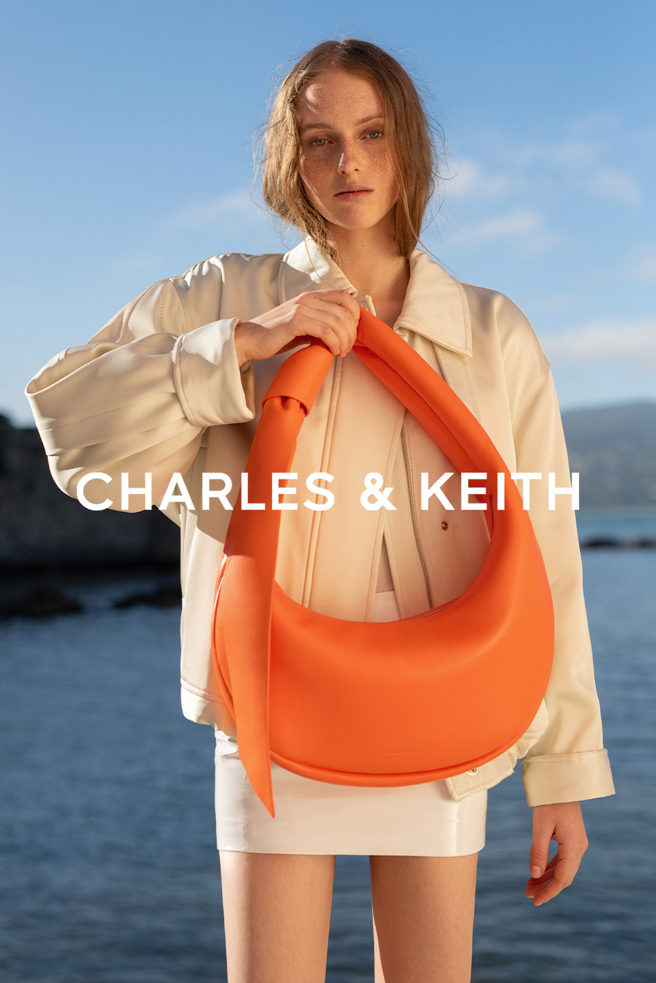 Charles & Keith Summer 24-25 editorial shot in Saint-Tropez, France
