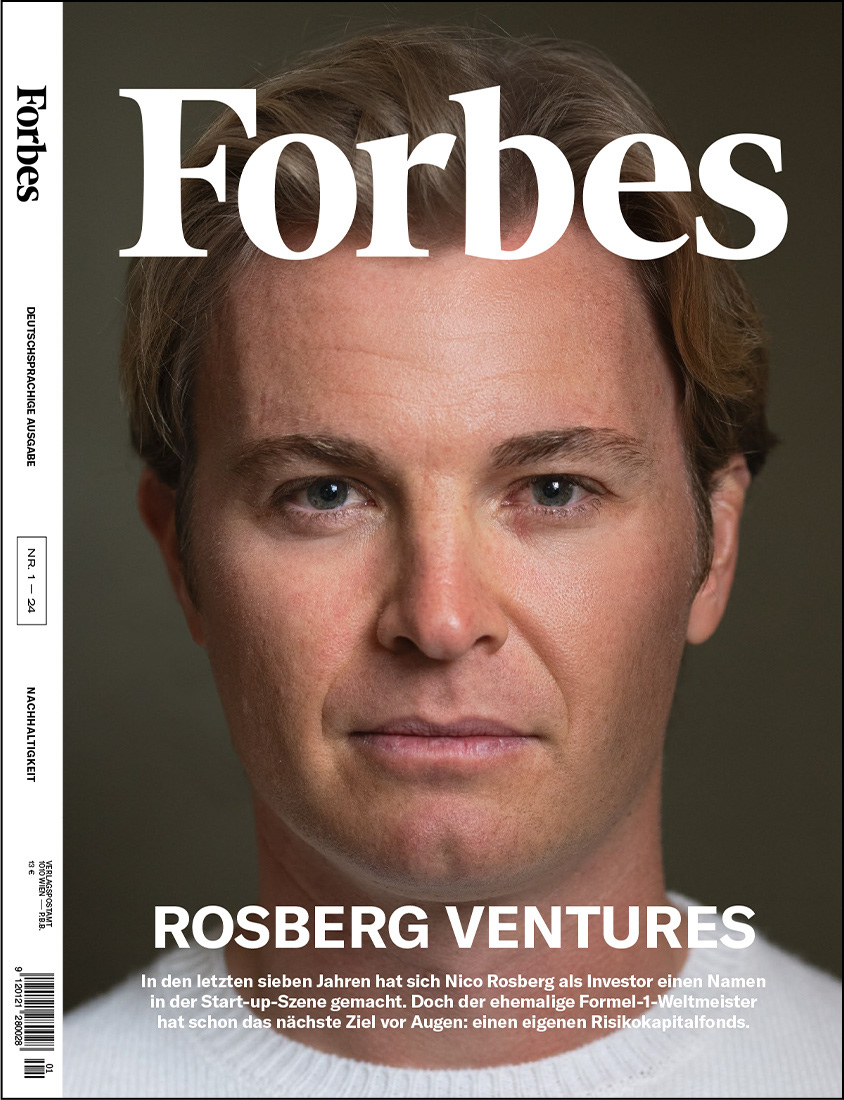 Nico Rosberg editorial photo shooting in Monaco for Forbes Austria