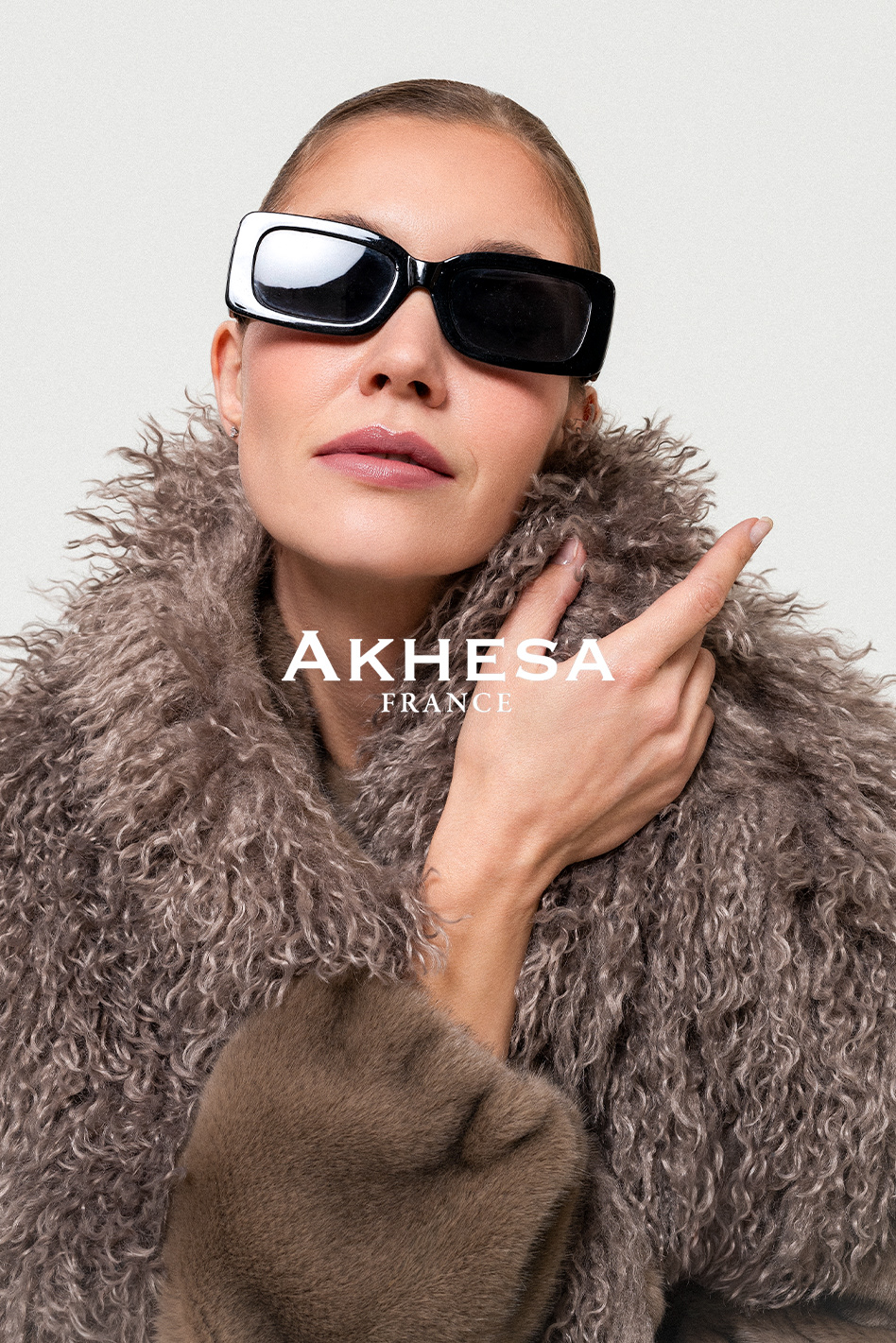 Akhesa FW25-26 collection shot in Nice, France