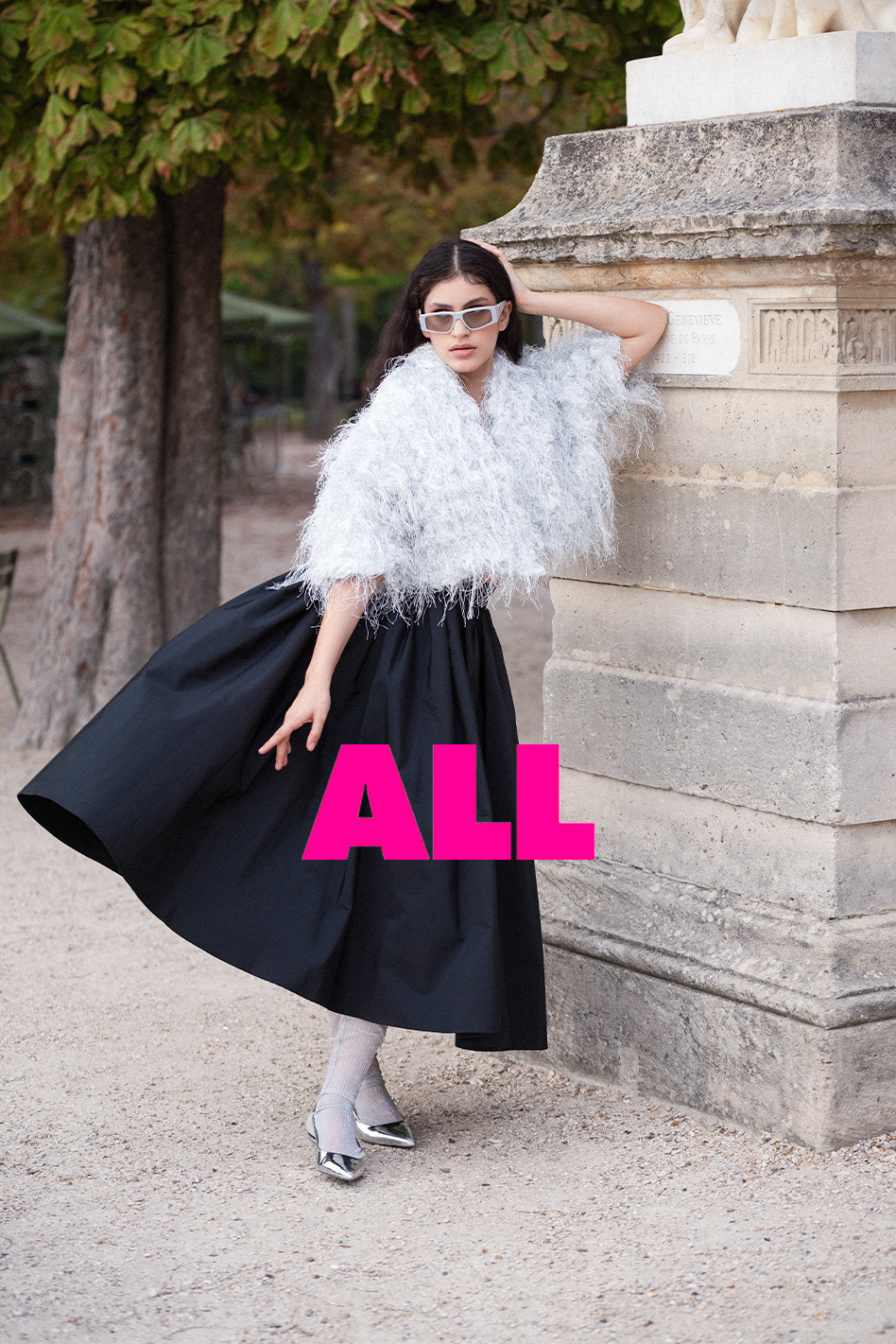 Shooting editorial "Parisian Steps" for All Magazine
