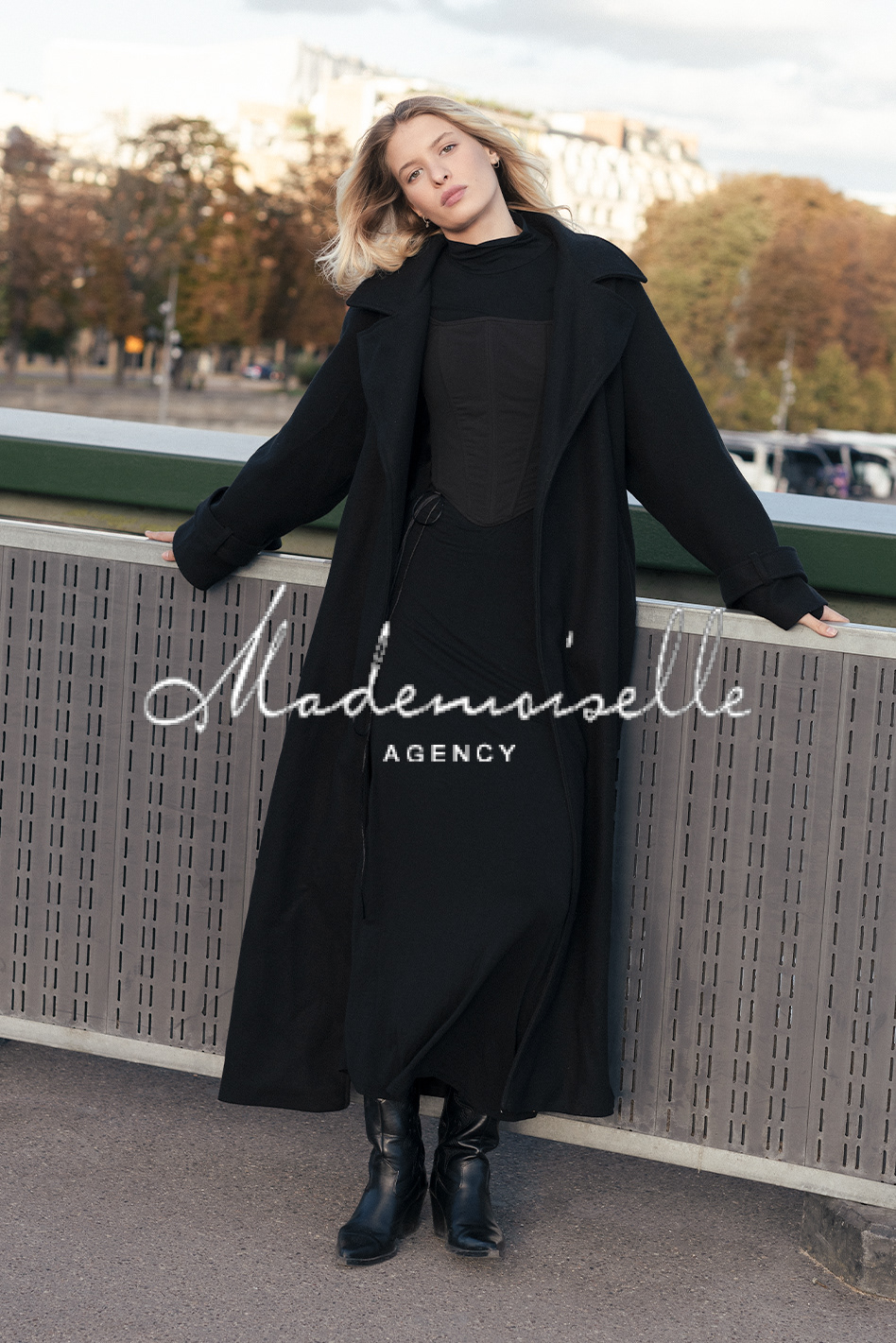 Test modèle pour l'agence Mademoiselle à Paris