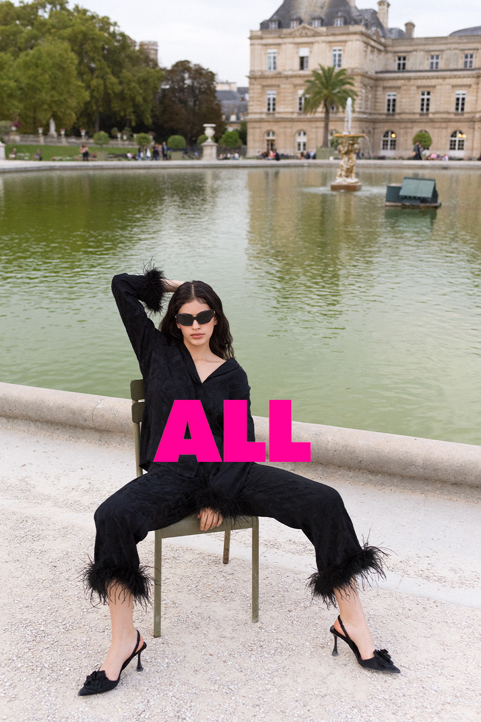Shooting editorial "Parisian Steps" for All Magazine