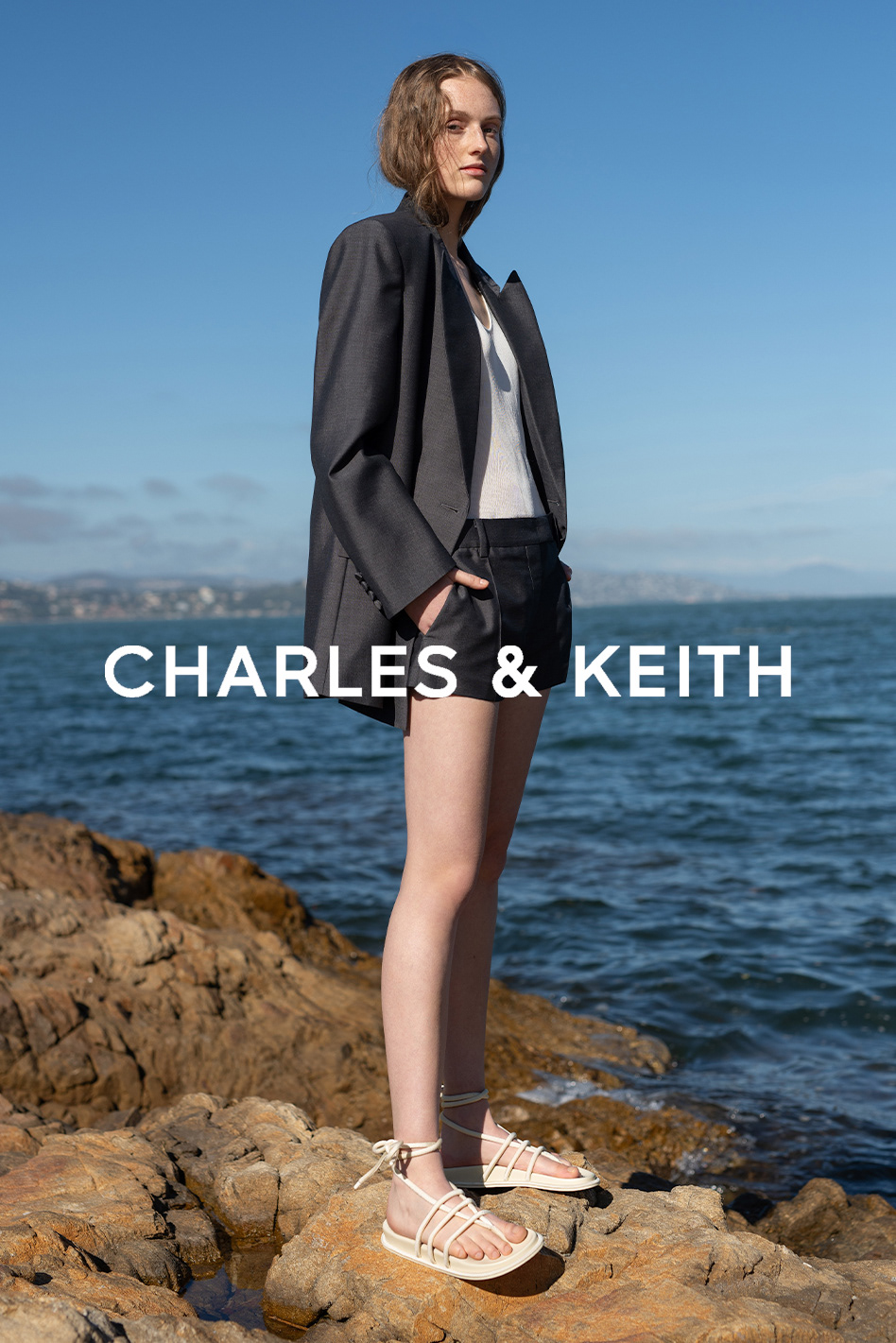Charles & Keith Summer 24-25 editorial shot in Saint-Tropez, France