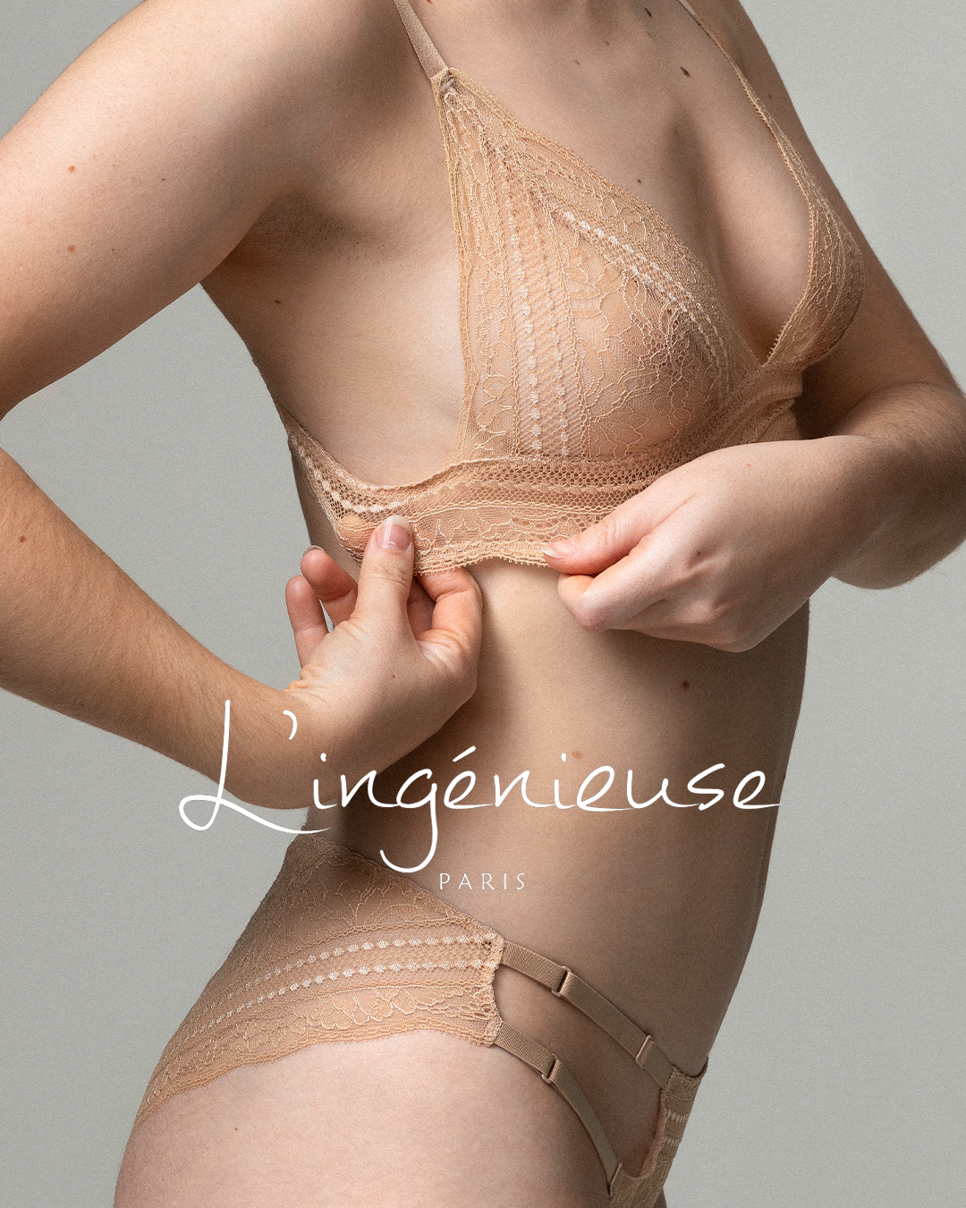 Lingerie campaign shooting for L'ingénieuse Paris