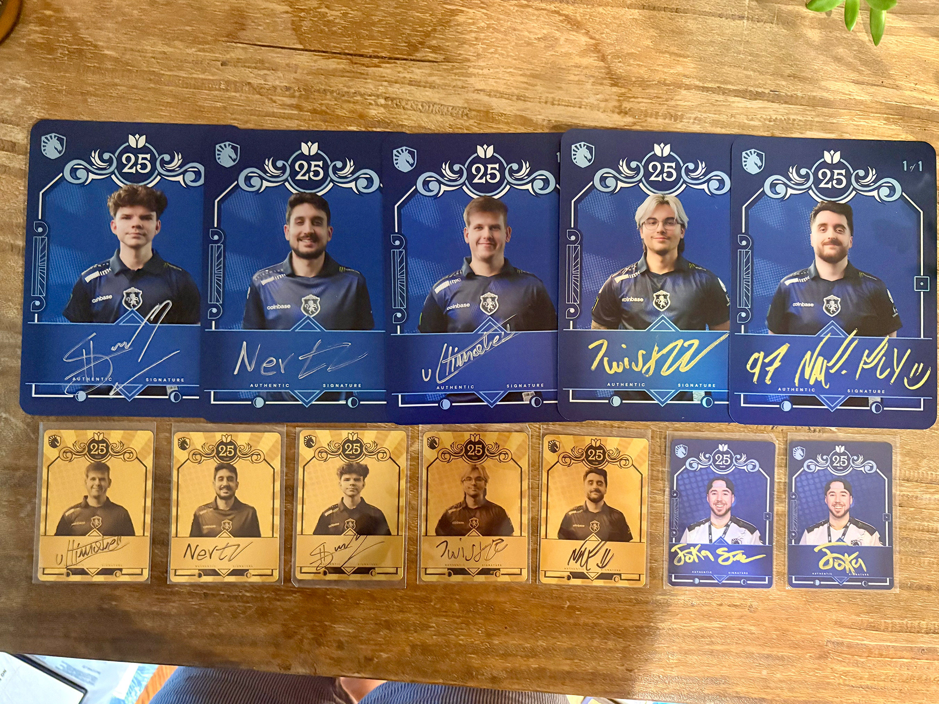 Assorted Signed Cards