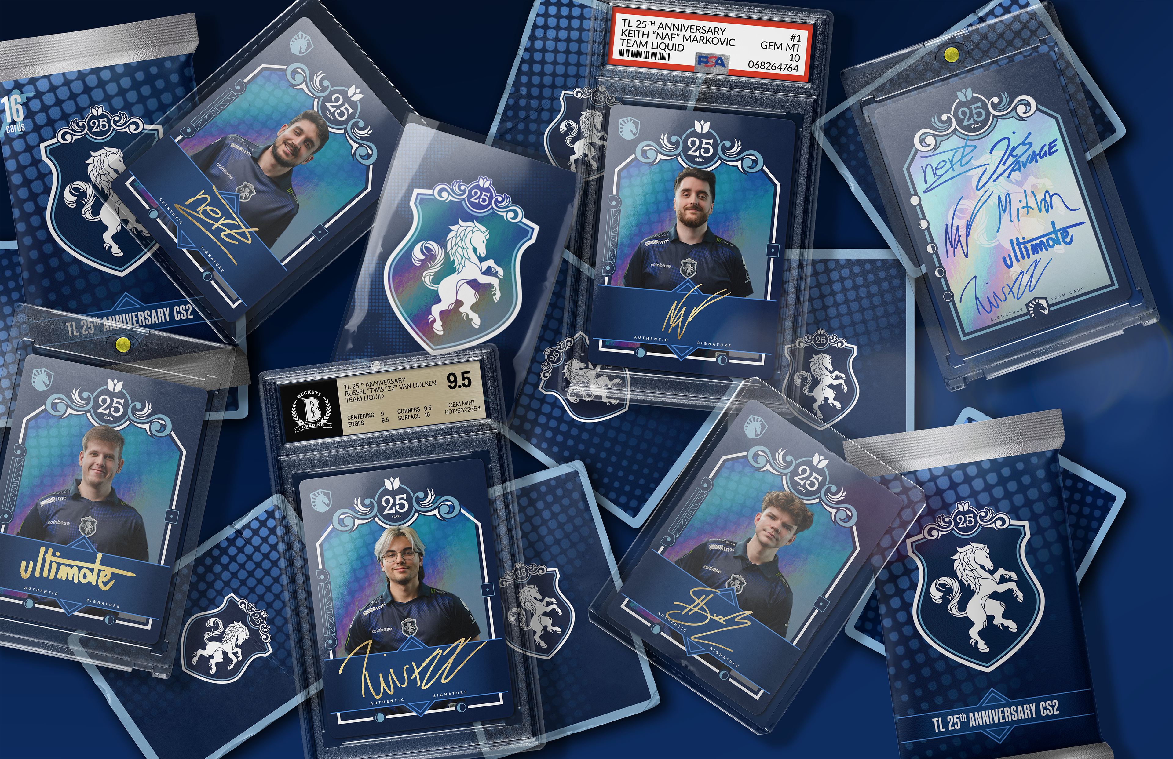 25th Anniversary Card Bundle Render