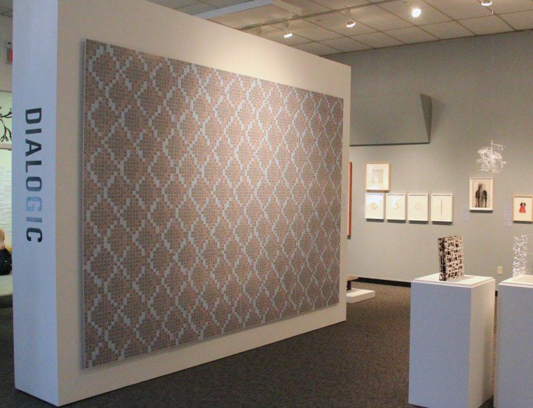 installation view, Rowan University