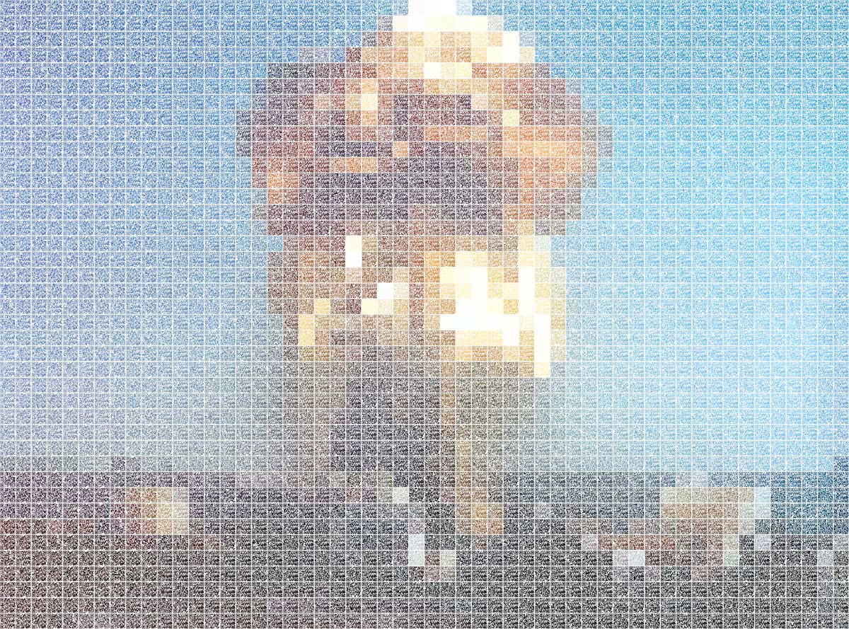 "Stuxnet", 78 x 58 inches