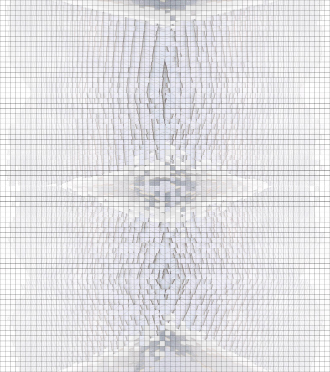 “Drone 1”, 38 3/4 x 43 1/2 inches