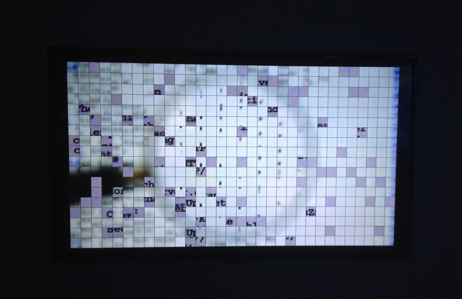 "If an index is occupied", installation view